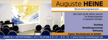 Traueranzeige von Eigener Abschiedsraum von Deister- und Weserzeitung