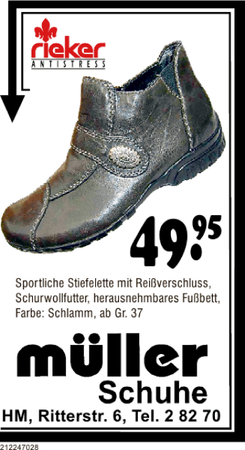 Traueranzeige von Rieker Vorsatz von Deister- und Weserzeitung