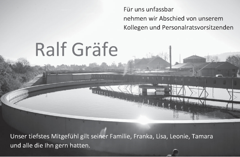 Traueranzeige für Ralf Gräfe vom 25.04.2020 aus Deister- und Weserzeitung