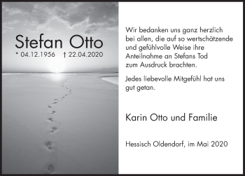 Traueranzeige von Stefan Otto von Deister- und Weserzeitung